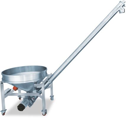 Dust Free Powder Product Screw Feeding Conveyor Lifting Height 1800mm