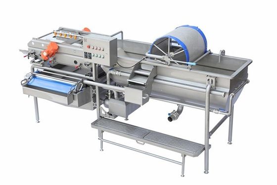 Vibration Screening Automatic Food Processing Machine For Leafy Vegetables Cabbage