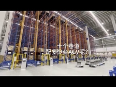 Μέγιστο βάρος 3500 kg Συστήματα αυτόματης ράφης παλέτας AS-RS Stacker με διπλή στήλη