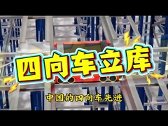 Κανονικό περιβάλλον Σφιχτό σύστημα τετραδιάστατης μεταφοράς ASRS για μικρές παλέτες