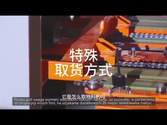 Max 45m Αυτοματοποιημένο σύστημα ανάκτησης αποθήκευσης AS-RS Stacker για Max 1500kg παλέτα