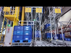 Max 45m Αυτοματοποιημένο σύστημα ανάκτησης αποθήκευσης AS-RS Stacker για Max 1500kg παλέτα