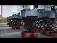 3.5m Ρίχτες Αυτοματοποιημένο σύστημα αποθήκευσης CTU ρομπότ Ταχύτητα φόρτωσης / εκφόρτωσης 25 - 30 κουτιά/ώρα