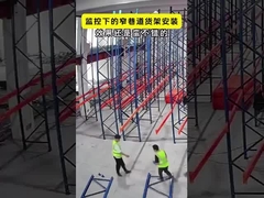 Μίνι φορτίο ASRS Stacker Για Καρτόνι / Κουτί αυτόματο σύστημα ράφους